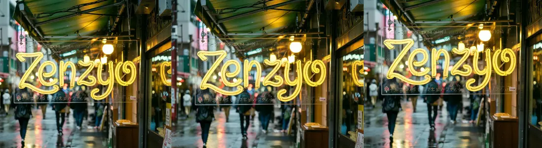 Banner for zenzyo